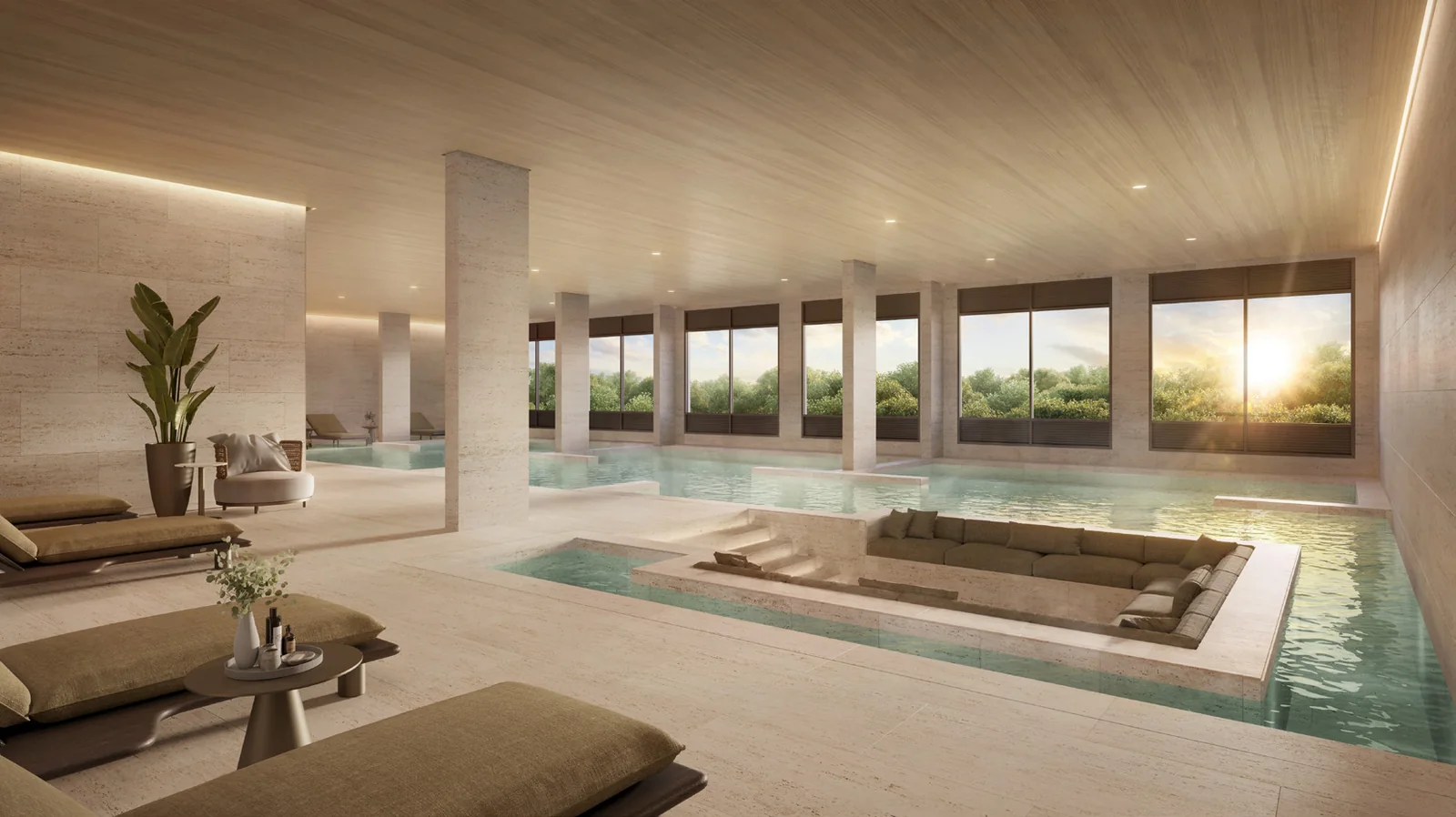 Sala de SPA do Jardim da Hípica