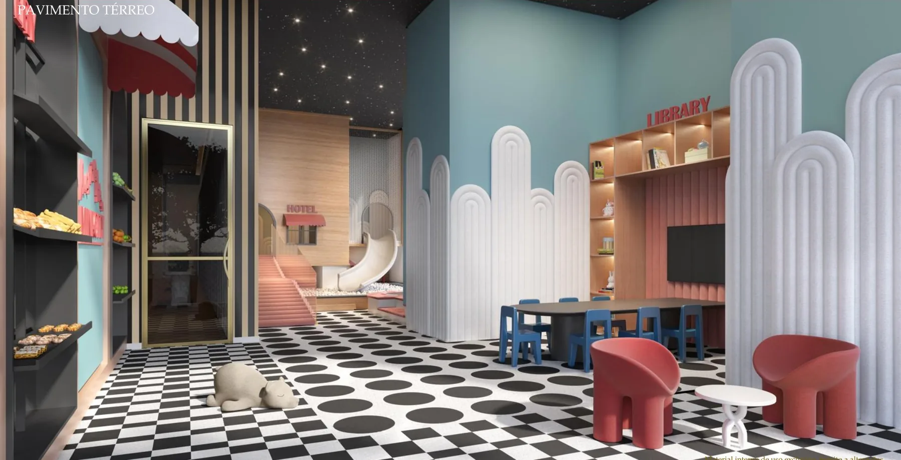 Brinquedoteca do Le Six Residences